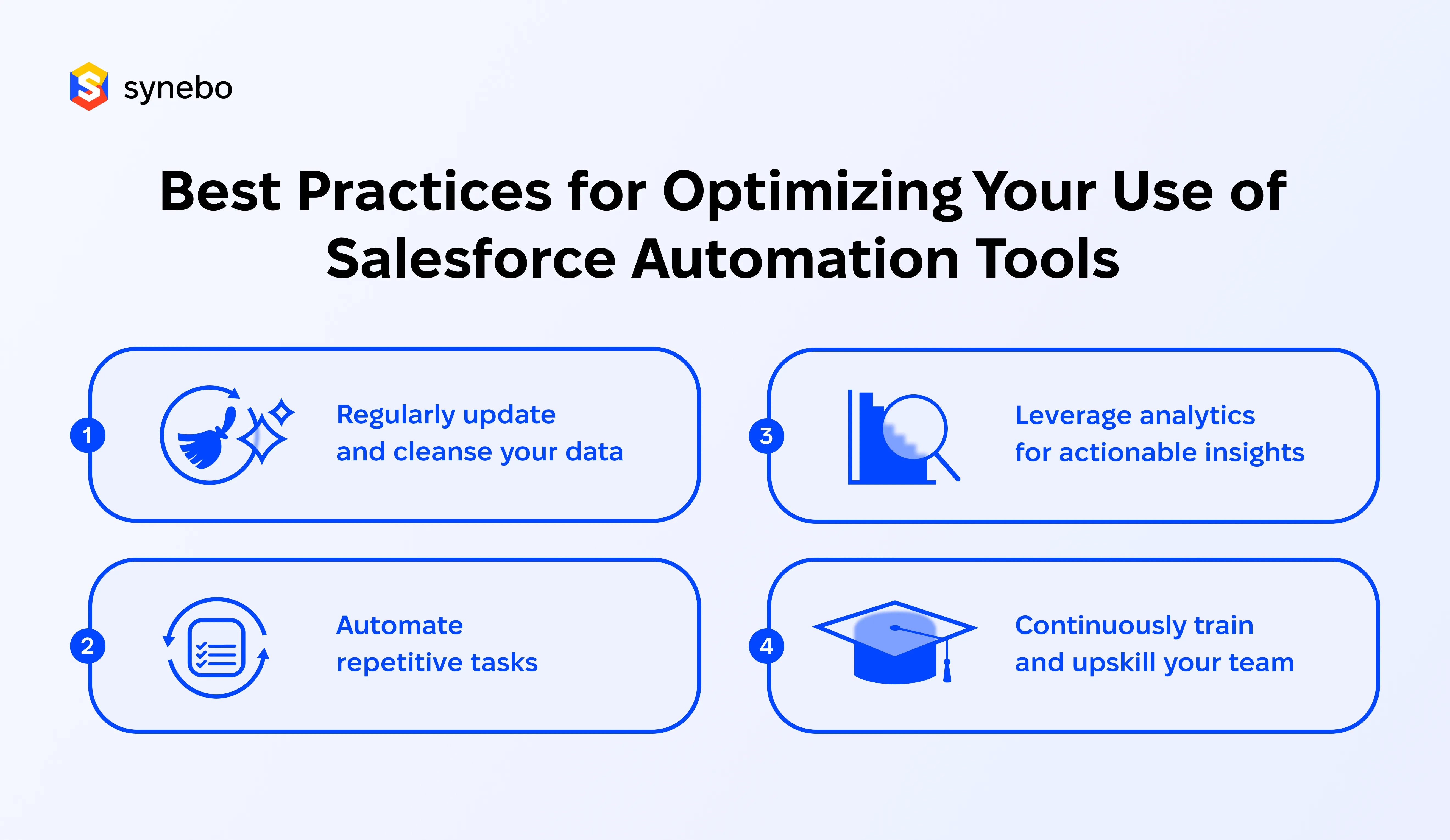 Best practices for optimizing your use of Salesforce automation tools